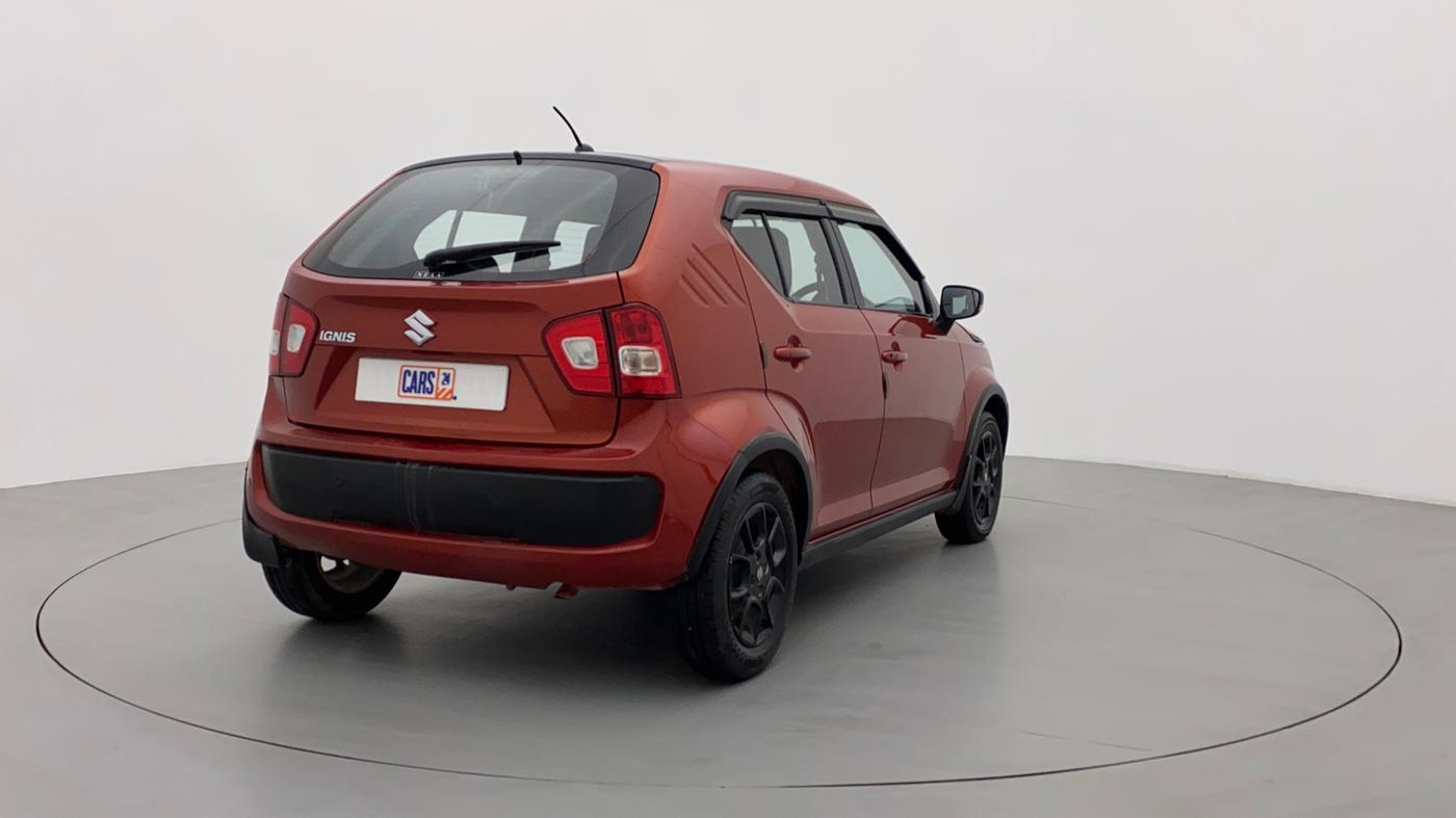 2017 Maruti IGNIS ZETA 1.2 K12 DUAL TONE, Petrol, Manual, 57,527 km, Right Back Diagonal