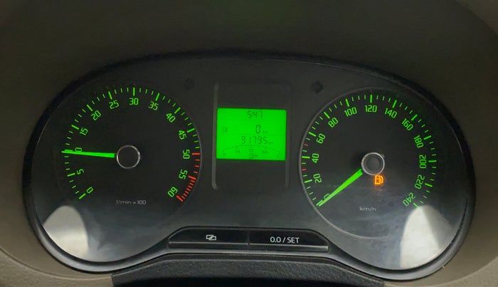 2012 Skoda Rapid ELEGANCE 1.6 TDI CR MT, Diesel, Manual, 92,073 km, Odometer Image