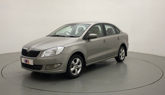 2012 Skoda Rapid ELEGANCE 1.6 TDI CR MT, Diesel, Manual, 92,073 km, Left Front Diagonal
