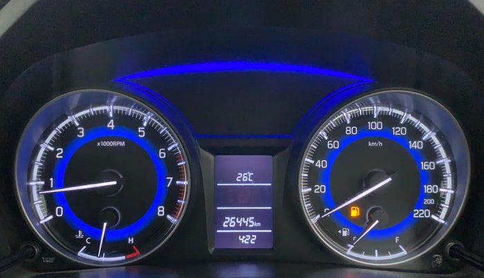 2018 Maruti Baleno DELTA PETROL 1.2, Petrol, Manual, 26,445 km, Odometer Image