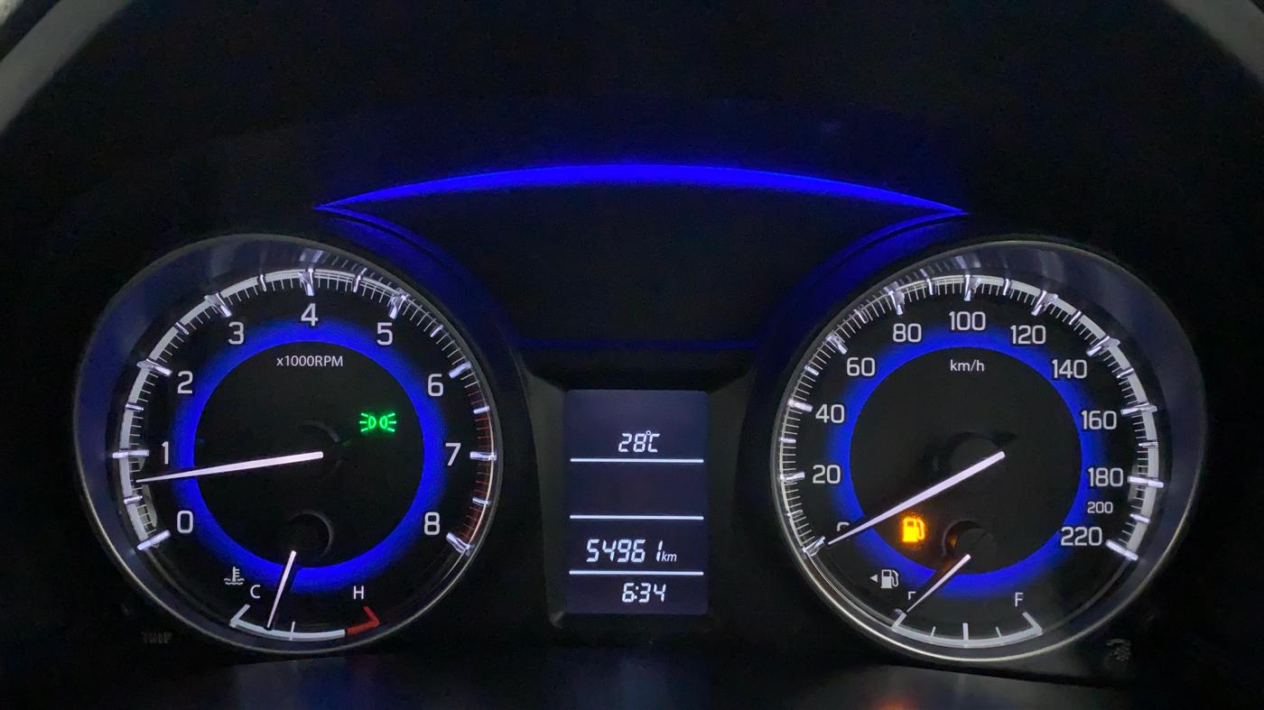 2016 Maruti Baleno DELTA PETROL 1.2, Petrol, Manual, 54,961 km, Odometer Image