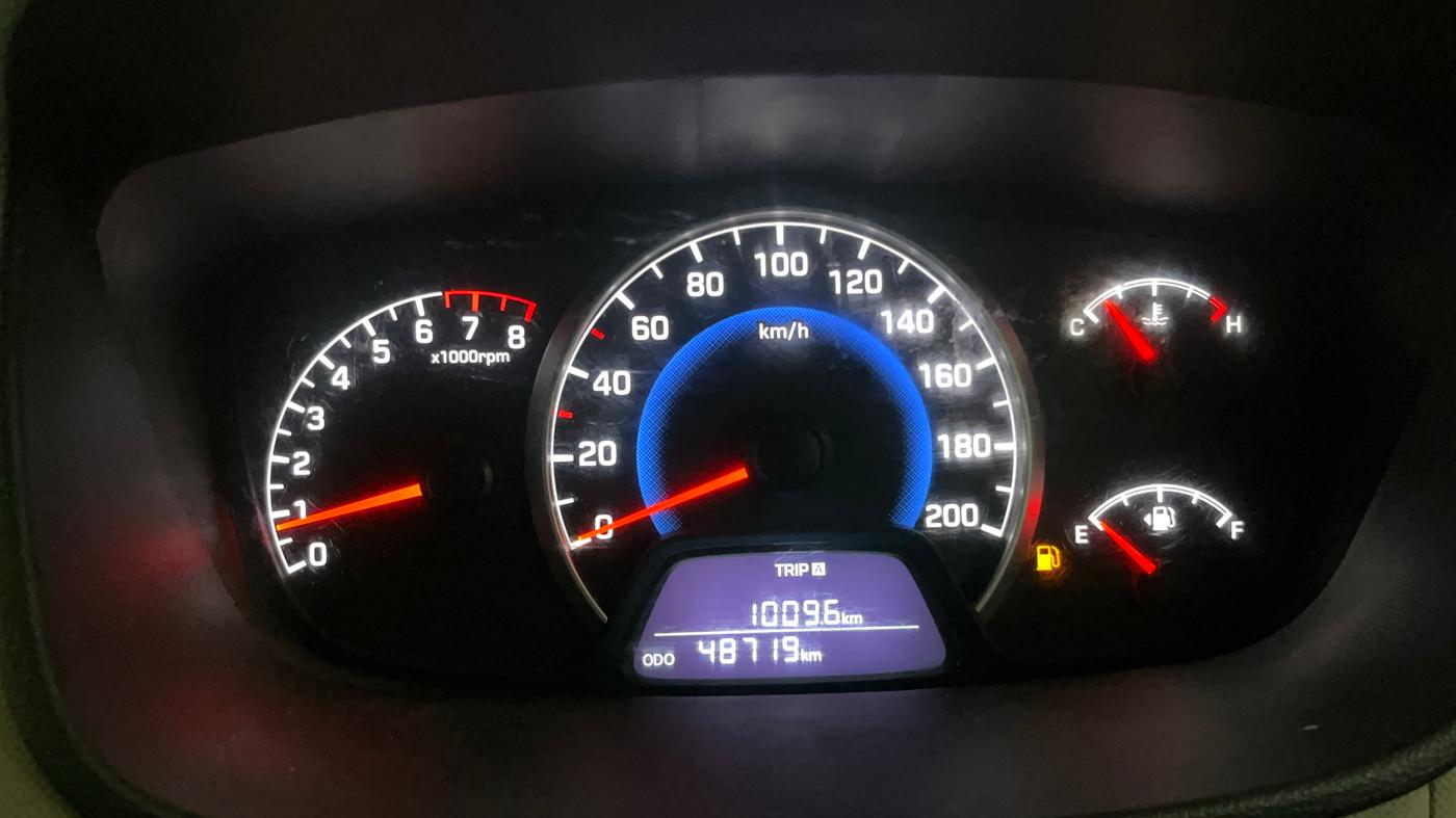 2017 Hyundai Grand i10 MAGNA 1.2 KAPPA VTVT, Petrol, Manual, 48,585 km, Odometer Image