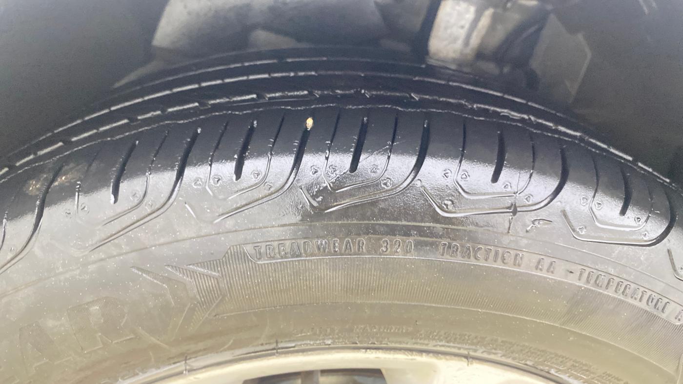 2019 Ford Ecosport TITANIUM 1.5L PETROL, Petrol, Manual, 1,10,355 km, Left Front Tyre Tread
