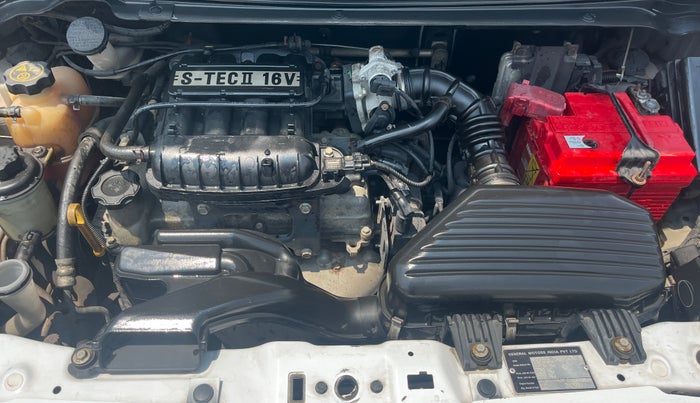 2012 Chevrolet Beat LS PETROL, Petrol, Manual, 66,905 km, Engine View