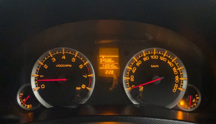2015 Maruti Swift Dzire VXI, Petrol, Manual, 1,10,540 km, Odometer Image