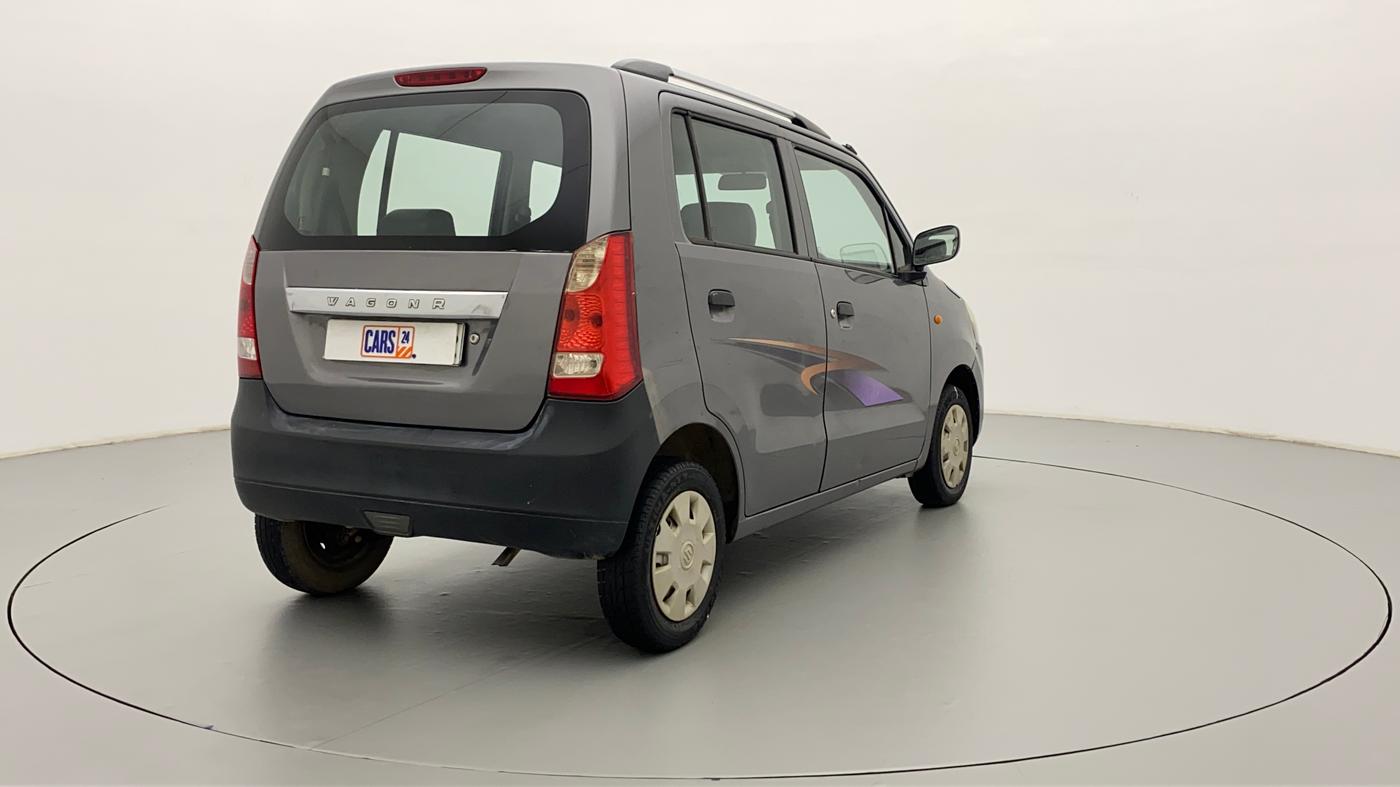 2011 Maruti Wagon R 1.0 LXI, Petrol, Manual, 60,784 km, Right Back Diagonal