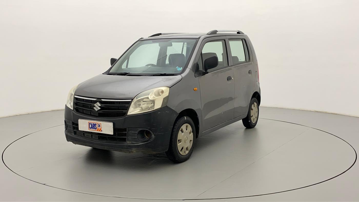 2011 Maruti Wagon R 1.0 LXI, Petrol, Manual, 60,784 km, Left Front Diagonal