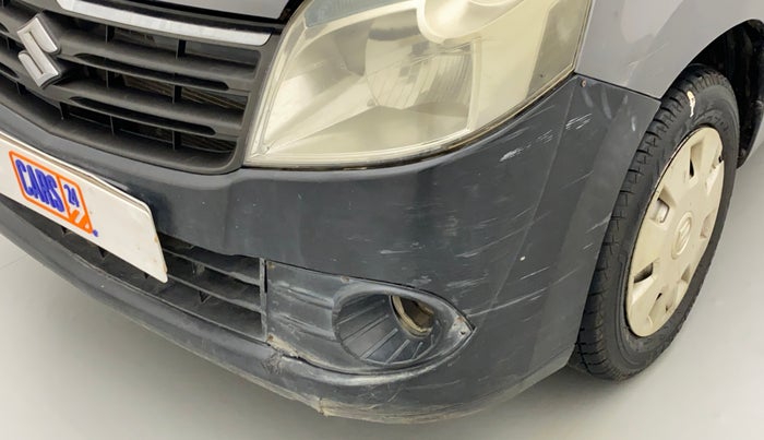 2011 Maruti Wagon R 1.0 LXI, Petrol, Manual, 60,784 km, Front bumper - Minor scratches