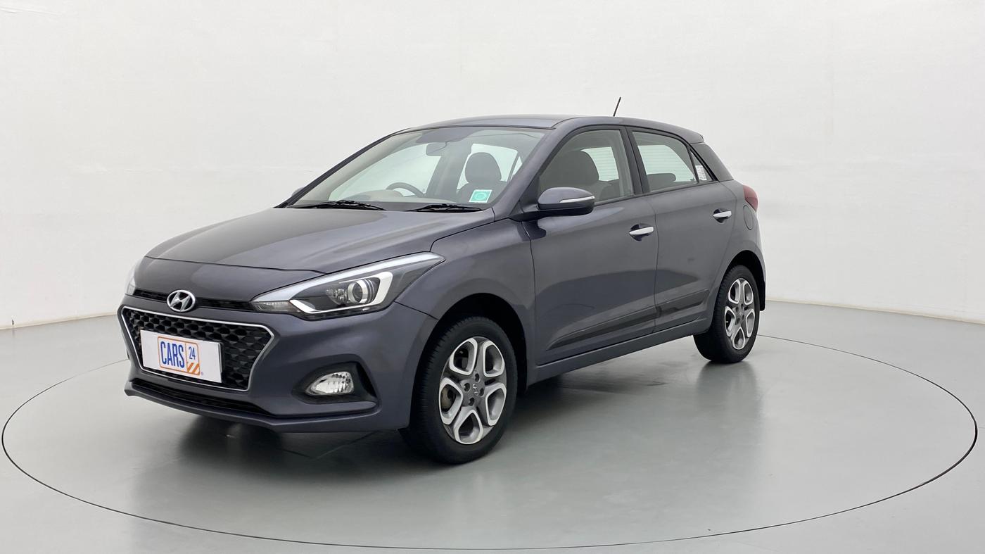 2019 Hyundai Elite i20 1.2  ASTA (O) CVT, Petrol, Automatic, 10,752 km, Left Front Diagonal