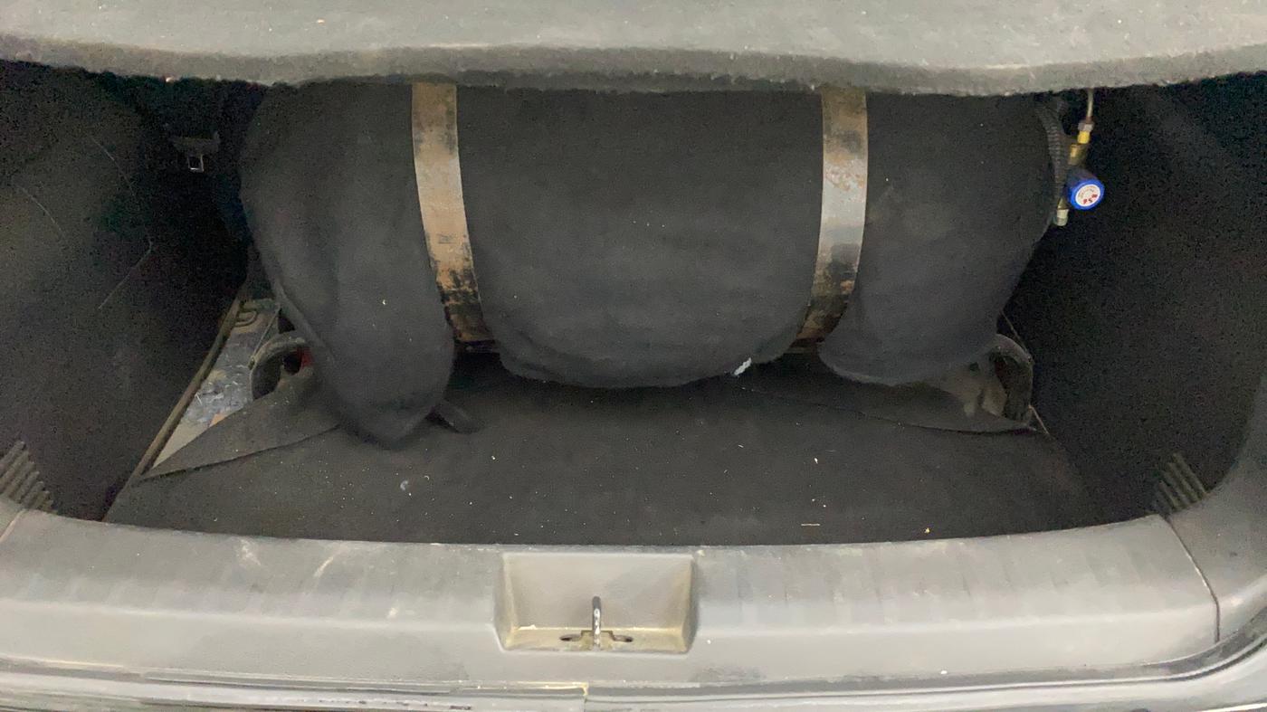 2023 Nissan MAGNITE XL, CNG, Manual, 50,903 km, Boot Inside