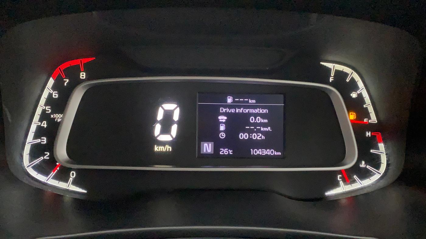 2021 KIA SONET HTX 1.0 IMT, Petrol, Manual, 1,04,326 km, Odometer Image