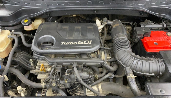 2021 KIA SONET HTX 1.0 IMT, Petrol, Manual, 1,04,326 km, Engine View