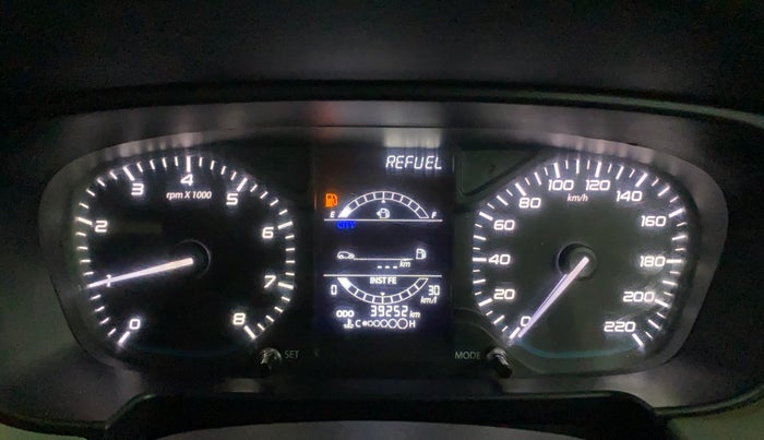 2022 Tata PUNCH ADVENTURE MT, Petrol, Manual, 39,201 km, Odometer Image