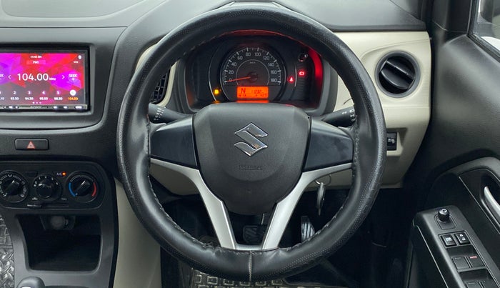 2020 Maruti New Wagon-R VXI (O) 1.0 AMT , Petrol, Automatic, 11,232 km, Steering Wheel Close Up