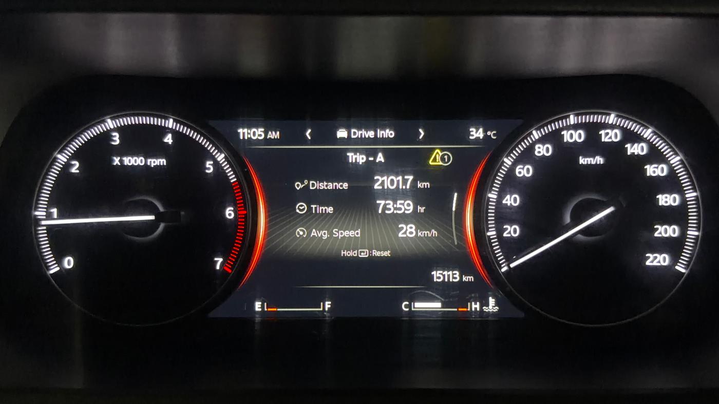 2023 Mahindra XUV700 MX P MT 5 STR, Petrol, Manual, 15,048 km, Odometer Image
