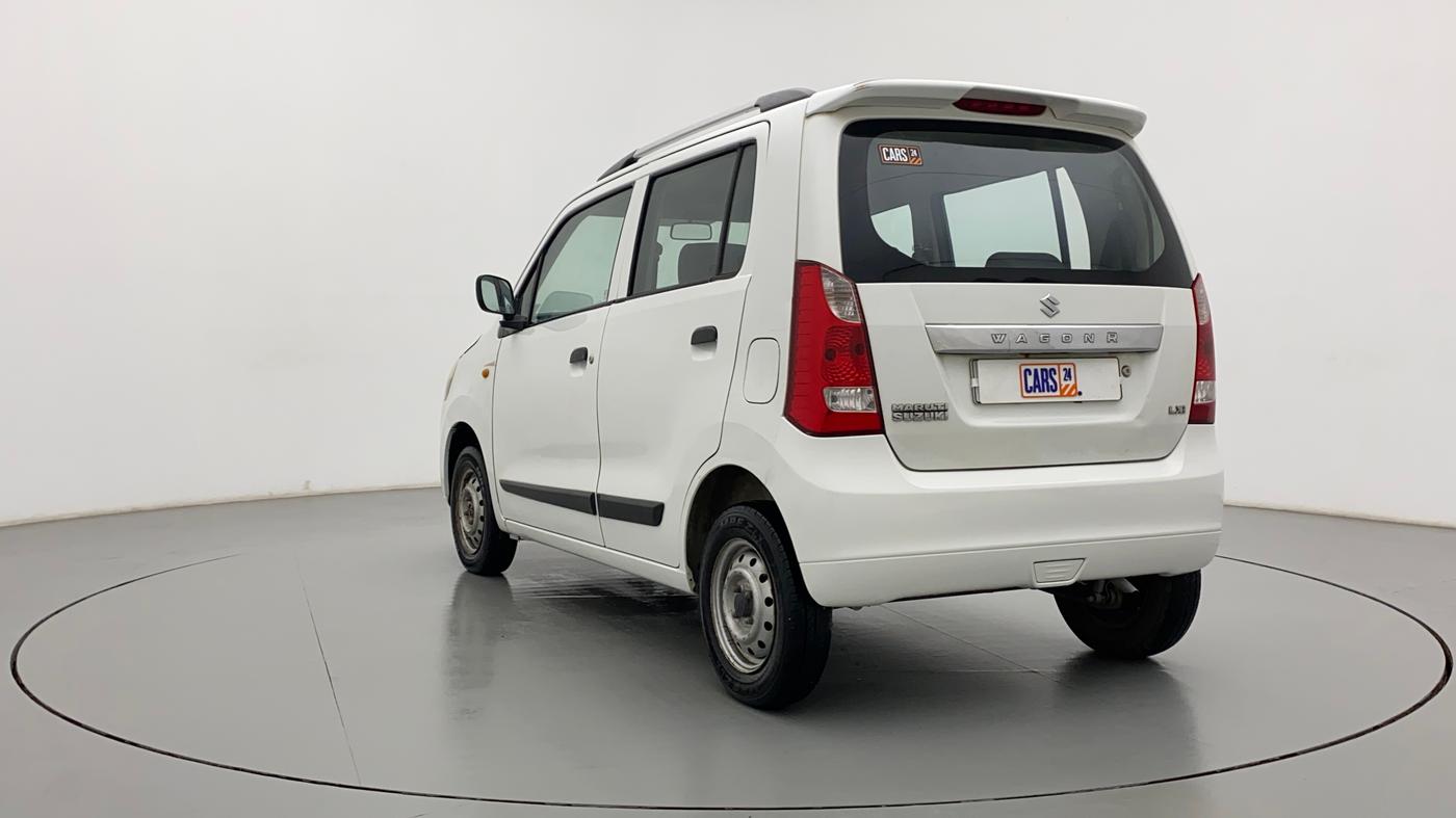 2012 Maruti Wagon R 1.0 LXI, Petrol, Manual, 55,994 km, Left Back Diagonal