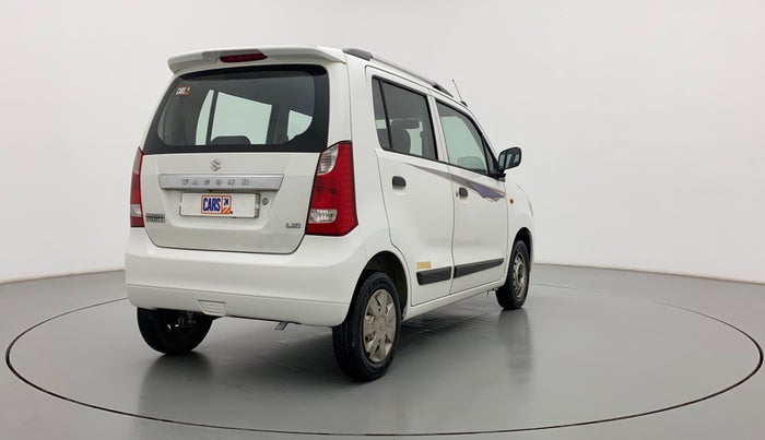 2012 Maruti Wagon R 1.0 LXI, Petrol, Manual, 55,994 km, Right Back Diagonal