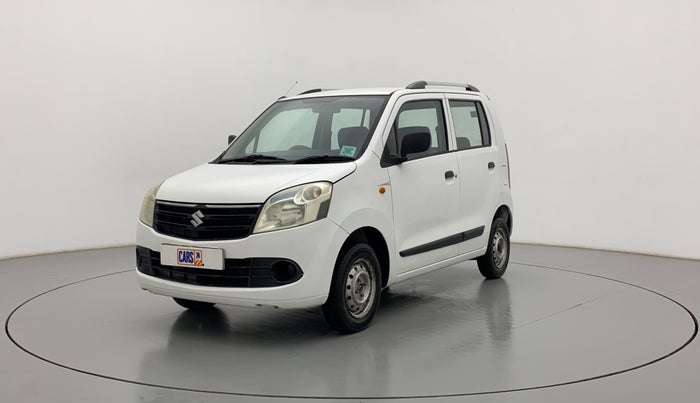 2012 Maruti Wagon R 1.0 LXI, Petrol, Manual, 55,994 km, Left Front Diagonal