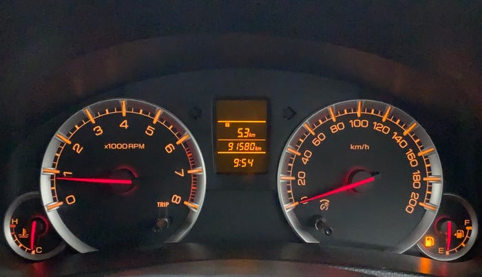 2015 Maruti Swift VXI, Petrol, Manual, 91,580 km, Odometer Image