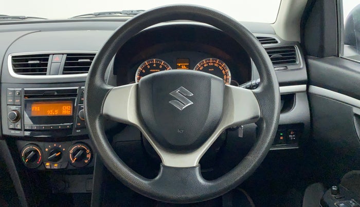 2015 Maruti Swift VXI, Petrol, Manual, 91,580 km, Steering Wheel Close Up