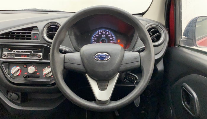 2017 Datsun Redi Go T(O) 1.0, Petrol, Manual, 32,799 km, Steering Wheel Close Up