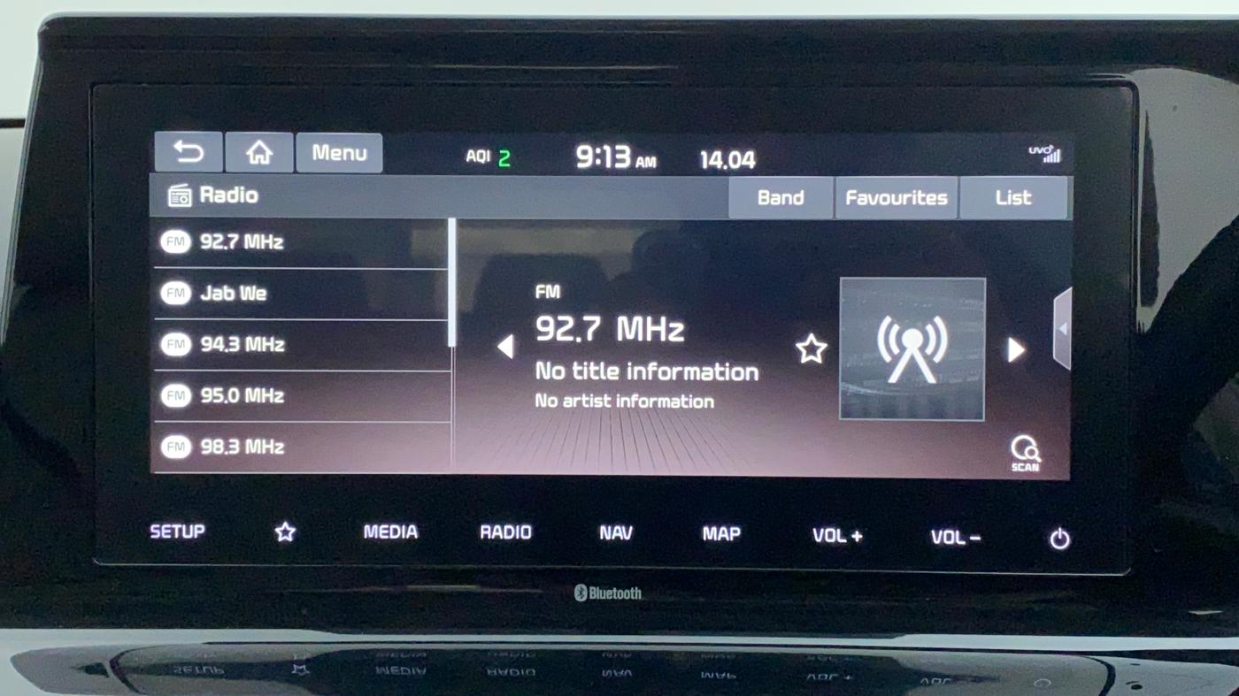 2019 KIA SELTOS HTX 1.5 PETROL MT, Petrol, Manual, 25,817 km, Infotainment System