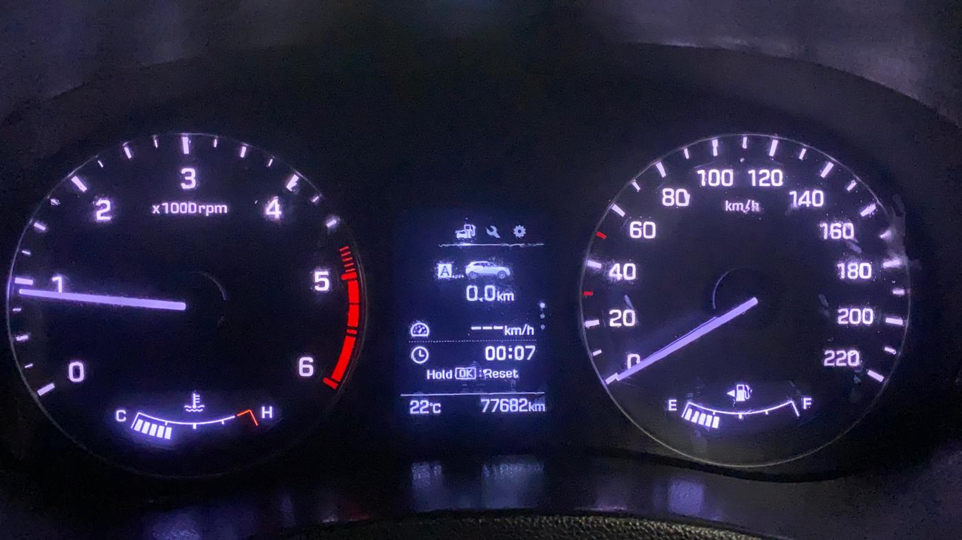 2016 Hyundai Creta SX (O) 1.6 DIESEL, Diesel, Manual, 77,649 km, Odometer Image