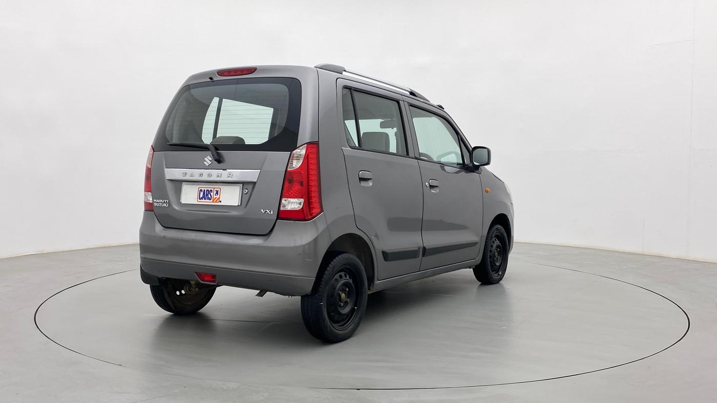 2013 Maruti Wagon R 1.0 VXI, Petrol, Manual, 91,405 km, Right Back Diagonal