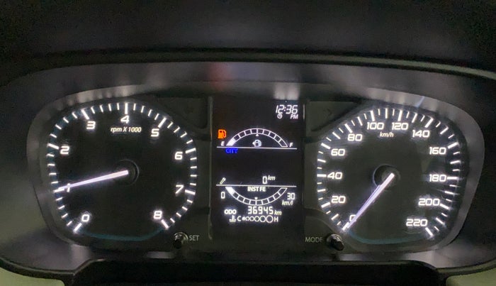 2022 Tata PUNCH ADVENTURE MT, Petrol, Manual, 36,877 km, Odometer Image