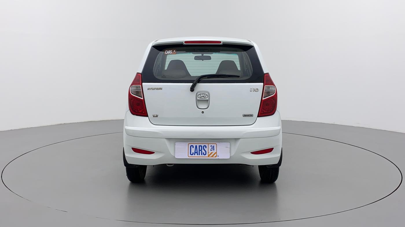 2012 Hyundai i10 SPORTZ 1.2, Petrol, Manual, 37,705 km, Back/Rear