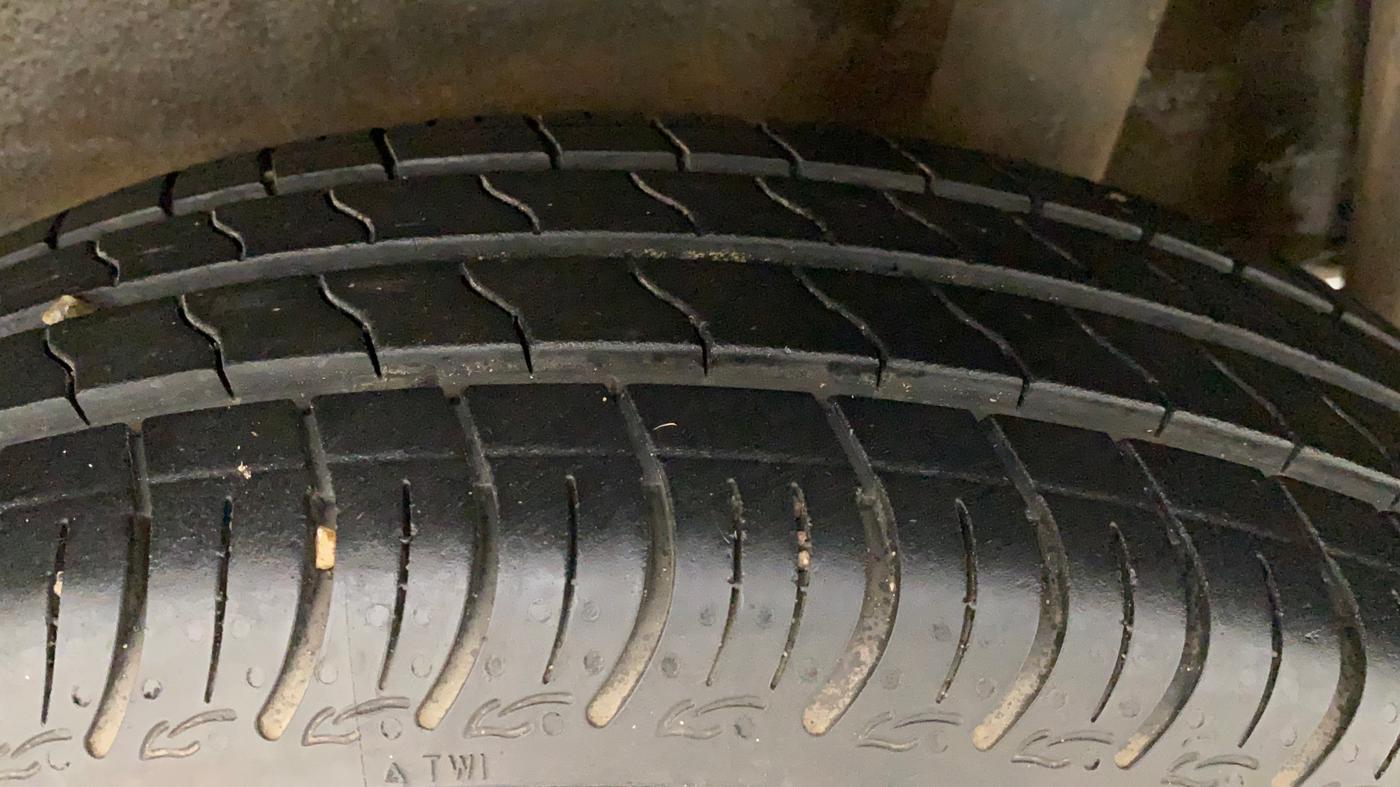 2022 Maruti S PRESSO VXI+, Petrol, Manual, 8,212 km, Left Rear Tyre Tread
