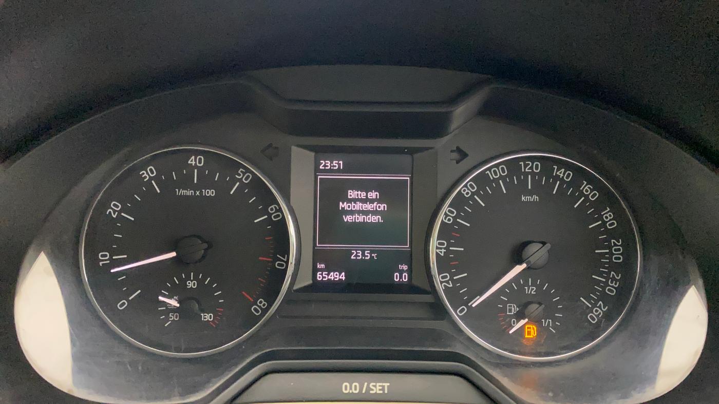 2014 Skoda Octavia AMBITION 1.4 TSI, Petrol, Manual, 65,493 km, Odometer Image