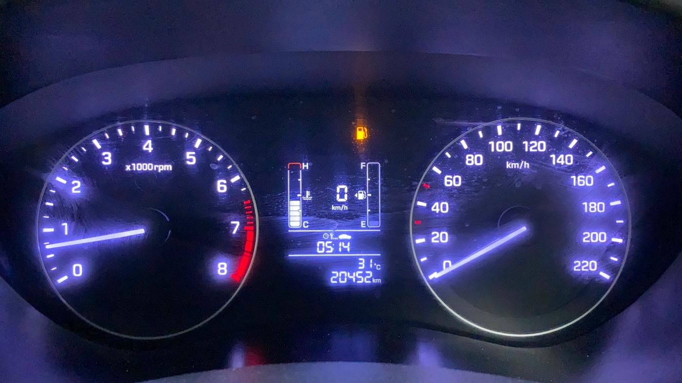 2017 Hyundai Elite i20 ASTA 1.2, Petrol, Manual, 20,448 km, Odometer Image