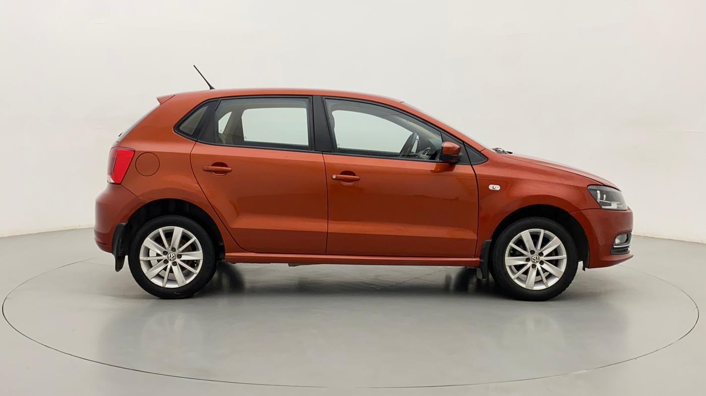 2014 Volkswagen Polo HIGHLINE1.2L, Petrol, Manual, 37,711 km, Right Side View