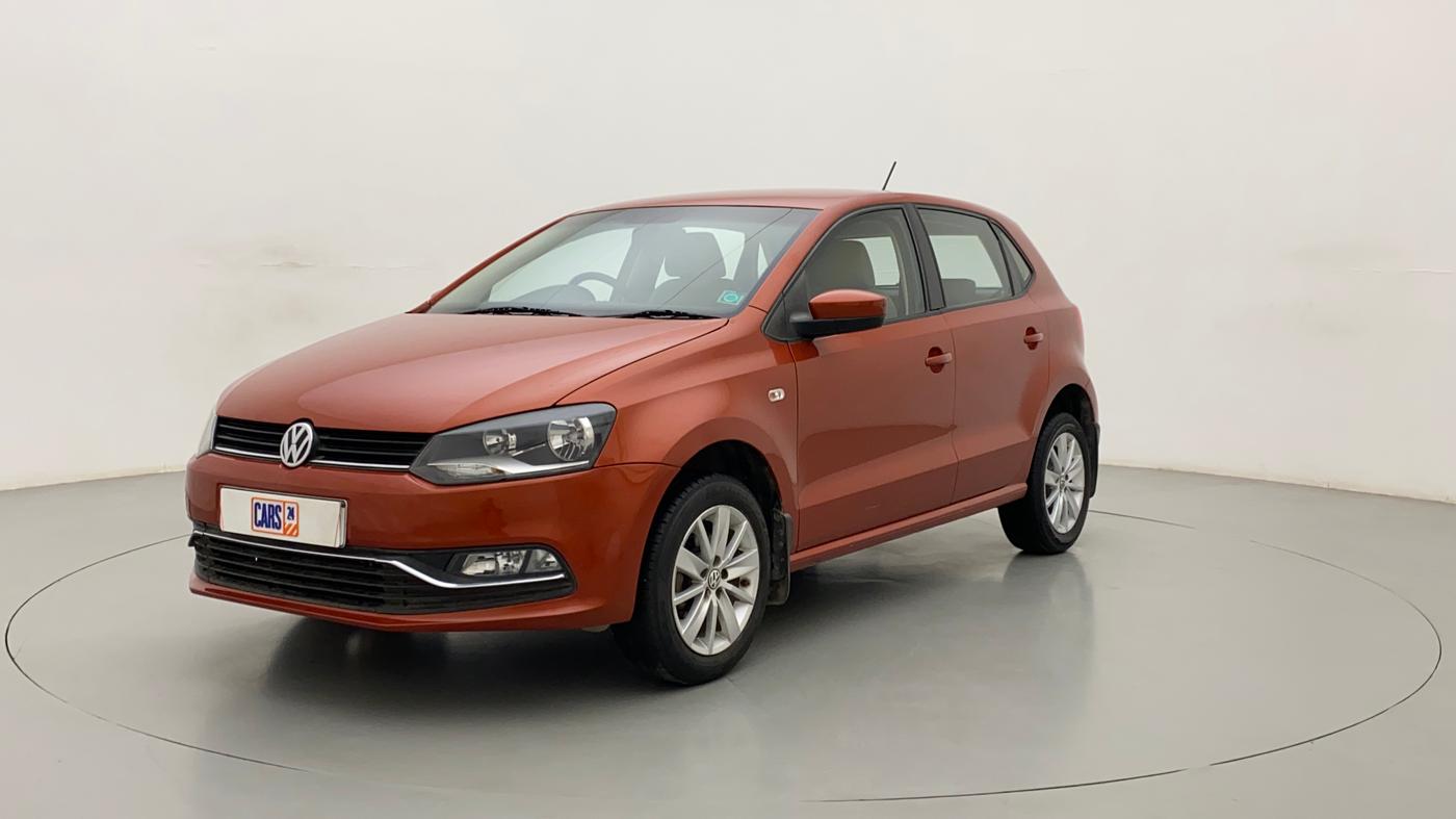 2014 Volkswagen Polo HIGHLINE1.2L, Petrol, Manual, 37,711 km, Left Front Diagonal