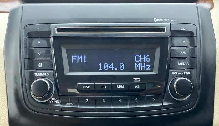 2019 Maruti Dzire VXI, Petrol, Manual, 39,701 km, Infotainment System