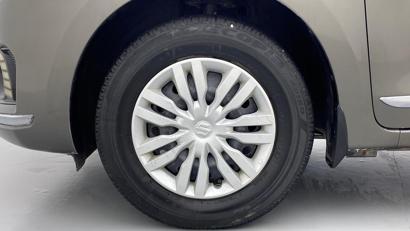 2019 Maruti Dzire VXI, Petrol, Manual, 39,701 km, Left Front Wheel