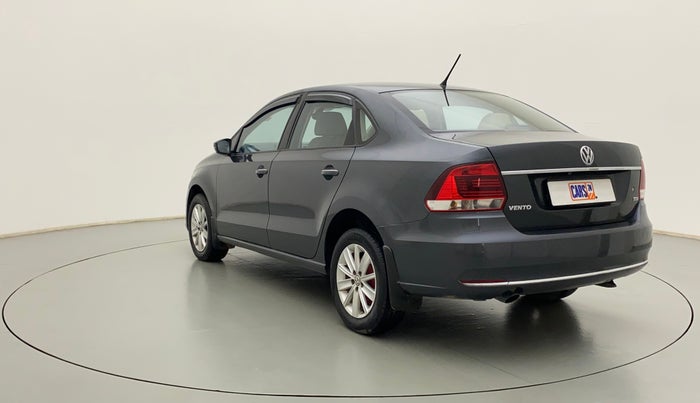 2018 Volkswagen Vento HIGHLINE DIESEL 1.5, Diesel, Manual, 1,06,080 km, Left Back Diagonal