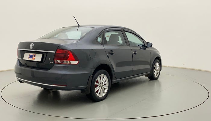 2018 Volkswagen Vento HIGHLINE DIESEL 1.5, Diesel, Manual, 1,06,080 km, Right Back Diagonal