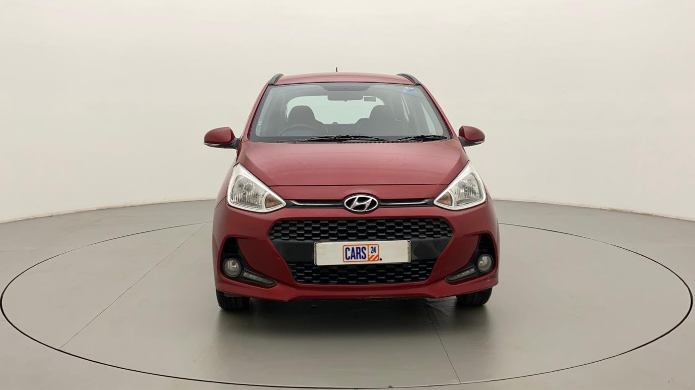 2017 Hyundai Grand i10 SPORTZ (O) 1.2 KAPPA VTVT, Petrol, Manual, 70,972 km, Front