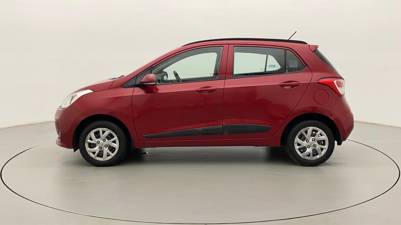 2017 Hyundai Grand i10 SPORTZ (O) 1.2 KAPPA VTVT, Petrol, Manual, 70,972 km, Left Side