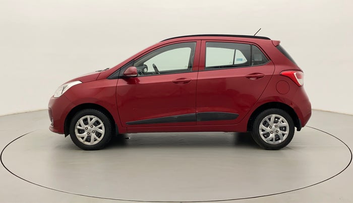 2017 Hyundai Grand i10 SPORTZ (O) 1.2 KAPPA VTVT, Petrol, Manual, 70,972 km, Left Side