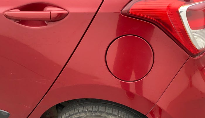 2017 Hyundai Grand i10 SPORTZ (O) 1.2 KAPPA VTVT, Petrol, Manual, 70,972 km, Left quarter panel - Slightly dented