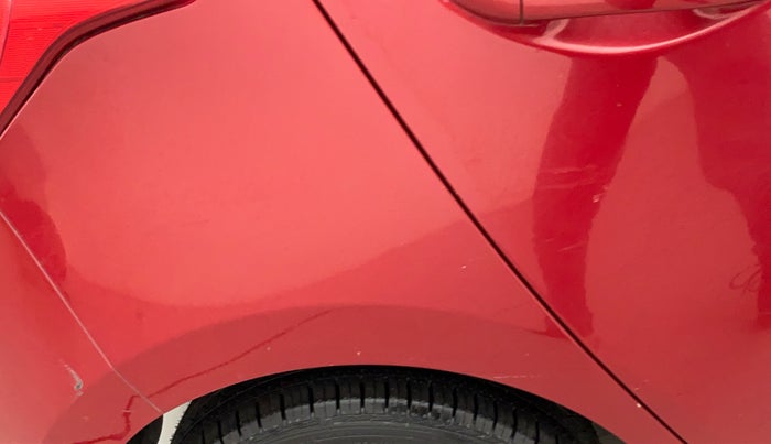 2017 Hyundai Grand i10 SPORTZ (O) 1.2 KAPPA VTVT, Petrol, Manual, 70,972 km, Right quarter panel - Slightly dented