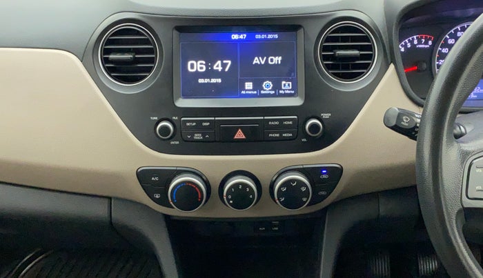 2017 Hyundai Grand i10 SPORTZ (O) 1.2 KAPPA VTVT, Petrol, Manual, 70,972 km, Air Conditioner