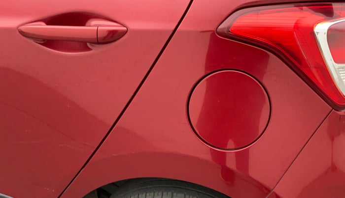 2017 Hyundai Grand i10 SPORTZ (O) 1.2 KAPPA VTVT, Petrol, Manual, 70,972 km, Left quarter panel - Minor scratches