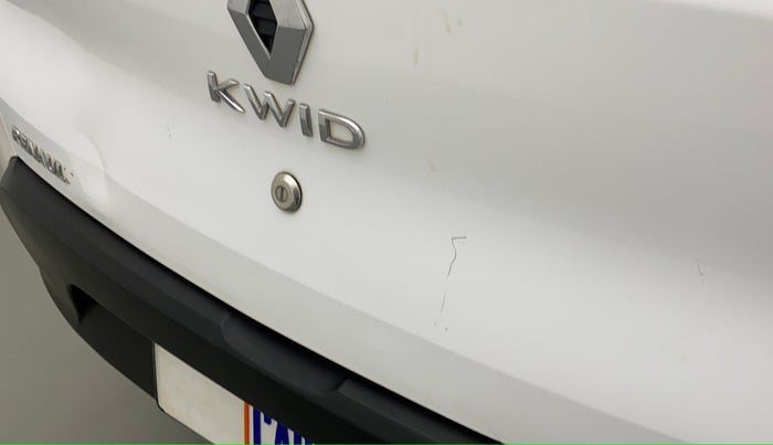 2019 Renault Kwid RXL, Petrol, Manual, 32,860 km, Dicky (Boot door) - Minor scratches