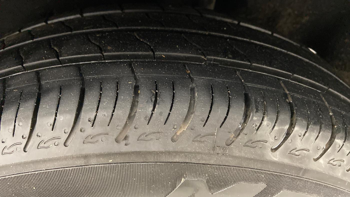 2019 Maruti Baleno DELTA PETROL 1.2, Petrol, Manual, 48,440 km, Left Rear Tyre Tread