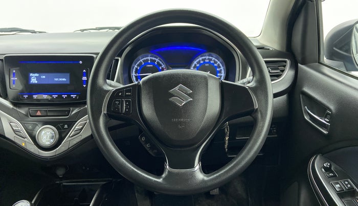 2019 Maruti Baleno DELTA PETROL 1.2, Petrol, Manual, 48,440 km, Steering Wheel Close Up
