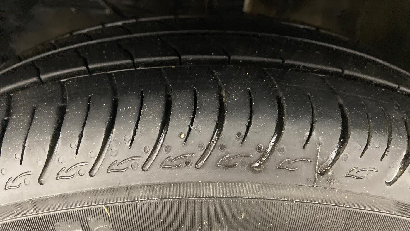 2019 Maruti Baleno DELTA PETROL 1.2, Petrol, Manual, 48,440 km, Left Front Tyre Tread